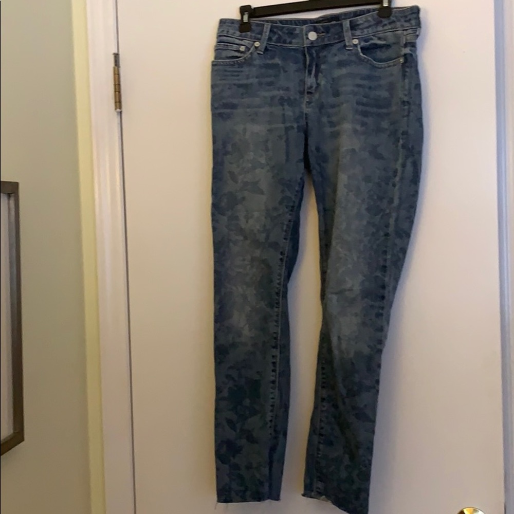 Lucky Brand Lolita Skinny Floral Denim